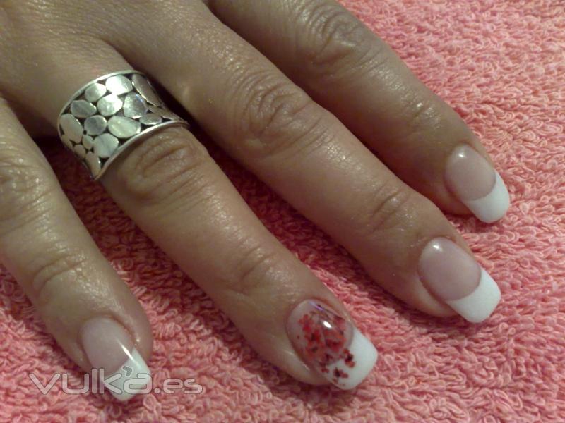 Uas de porcelana y gel 