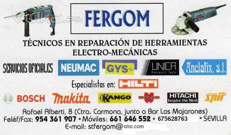 servicios fergom