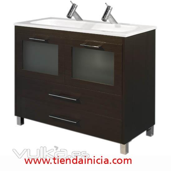 Mueble MB01  100 cm con 2 senos