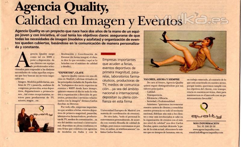 Entrevista Agencia Quality  en El Cinco Das