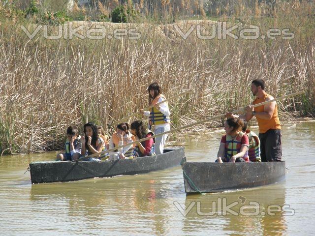 Barcas tradicionales de prtiga