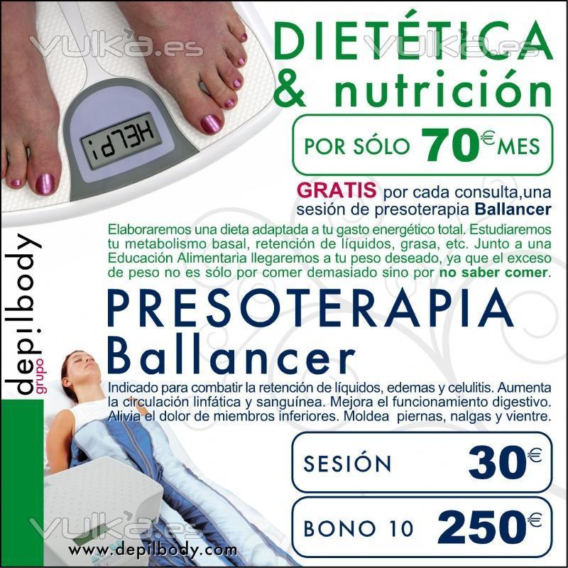 depilbody dieta diettica y nutricin presoterapia ballancer