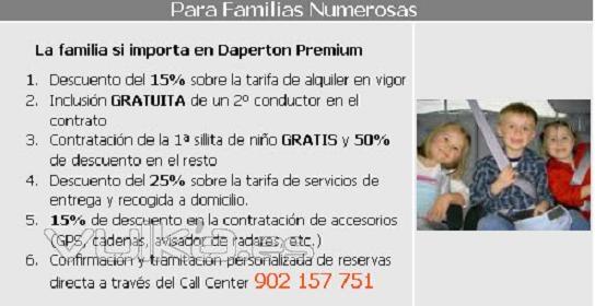 Para Familias Numerosas, La Familia SI Importa en Daperton Premium