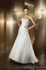 Vestido de novia cosmobella modelo 7380 coleccin 2010