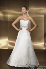 Vestido de novia cosmobella modelo 7385 coleccion 2010