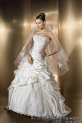 Vestido de novia cosmobella modelo 7410 coleccion 2010