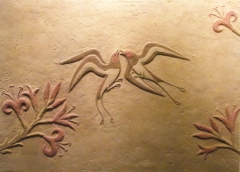 Volando a tu lado  detalle de los frescos de akrotiri en thera, ii milenio ac museo arqueologico nacional de