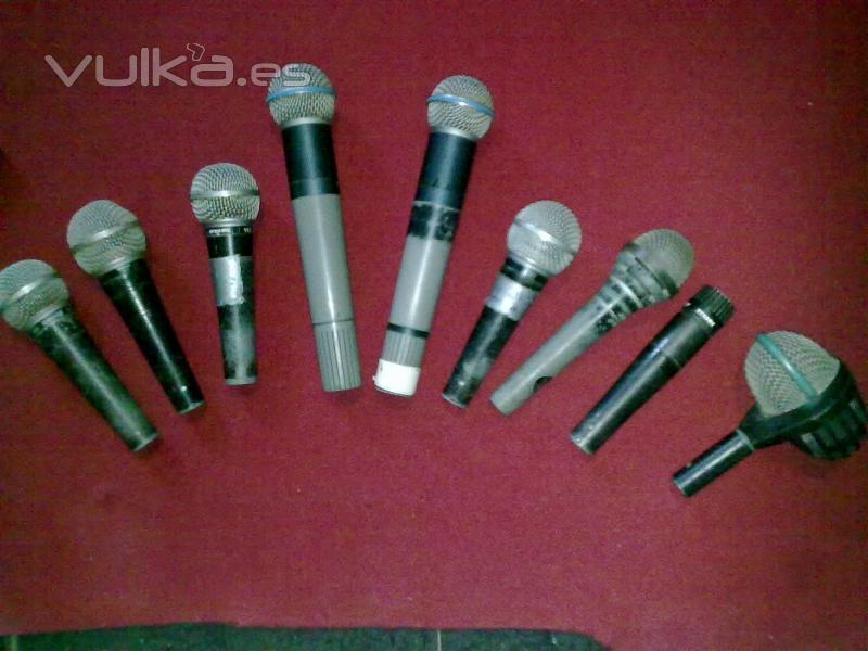 microfonia shure akg de  PH SOUNDS