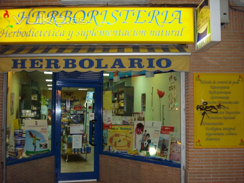 herbolario illescas natural en el centro de Illescas.(fitoterapia,medicina natural, alimentacion ecologica, ...