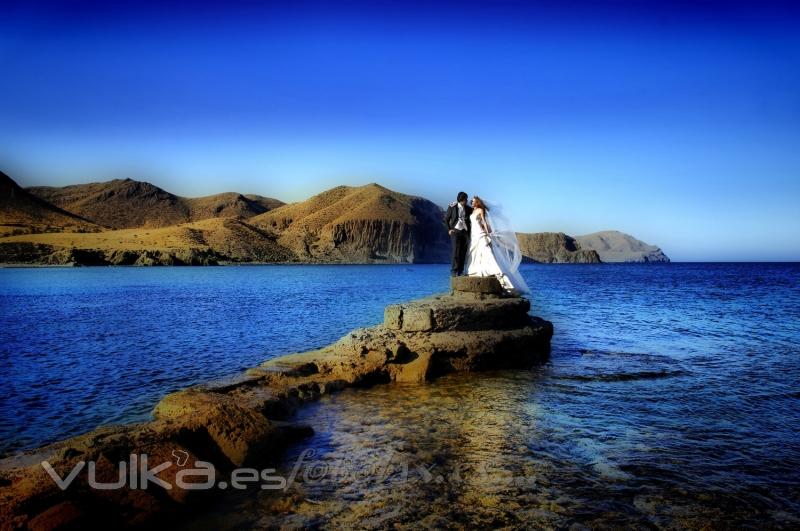 Bodas en Parque natural, la Isleta del Moro - Njar - Almera