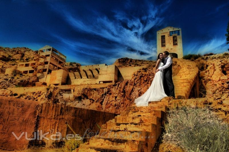 Bodas en los exteriores de Rodalquilar - Njar - Almera