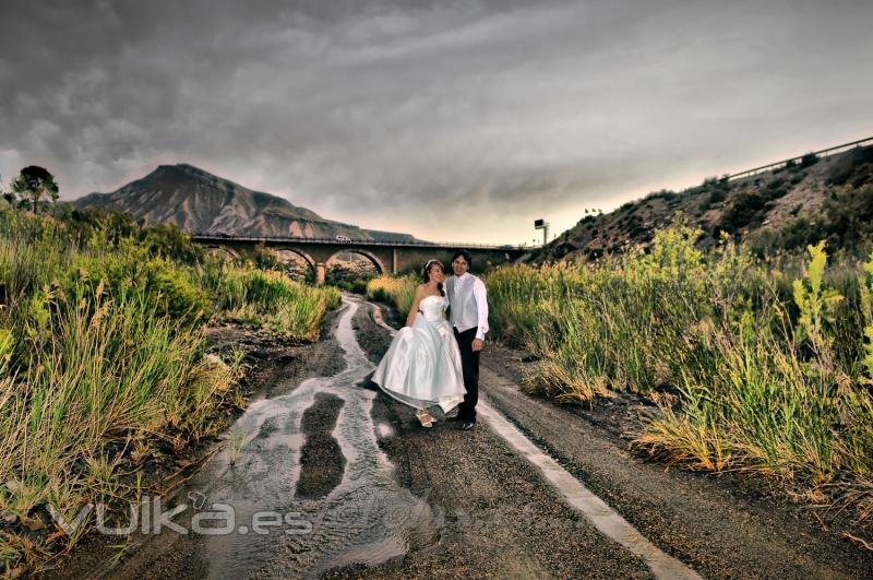 Rambla de Tabernas, Bodas en el desierto almeriense, decorados naturales.