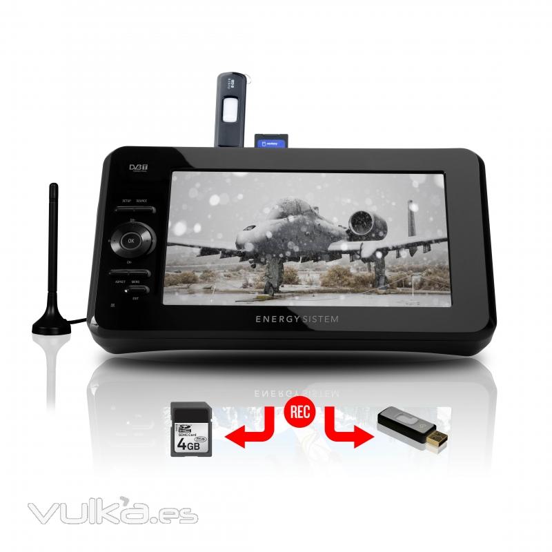 TV LCD PORTÁTIL MULTIMEDIA CON TDT GRABADOR-REGALOS DE EMPRESA