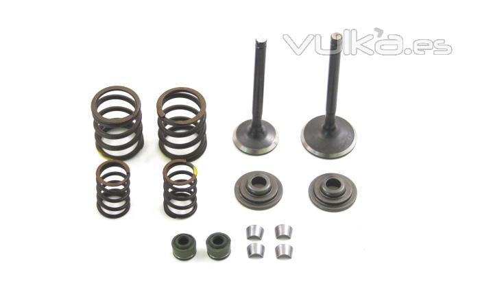 repuestos motor yx, valvulas, cilindro, piston, caja cambio