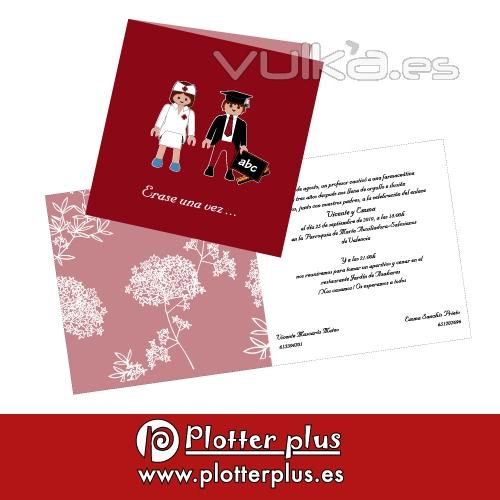 Invitaciones de boda personalizadas como tu quieras