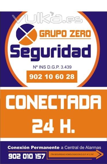 Cartel Alarma Conectada