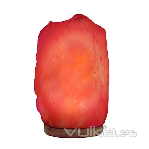 Lmpara de sal cromoterapia roja. lallimona.com