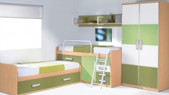 Mueble nido y block con armario con paneles catalogo juvenil whynot new
