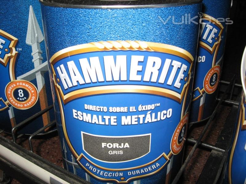 Esmalte metlico Hammerite.