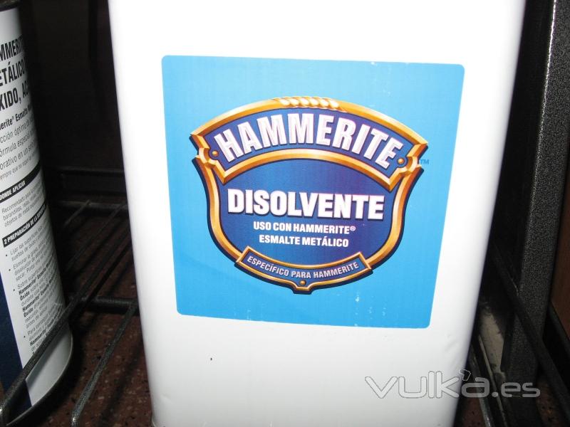 Disolvente Hammerite.