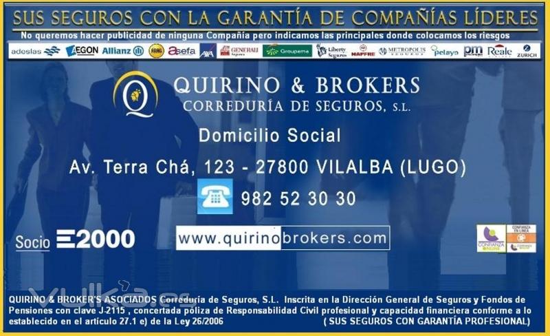QUIRINO & BROKERS  - INFORMACIN ,  Sus Seguros en Compaas Aseguradoras lderes, y con la garanta ...