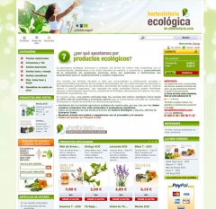 Herboristeria ecológica online, plantas medicinales eco, aceites esenciales eco, productos de apicultura ...
