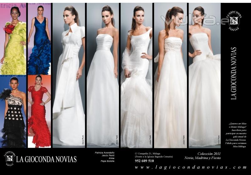 la gioconda novias vestidos fiesta madrina malaga marbella visitanos en bodanova.es bodas malaga