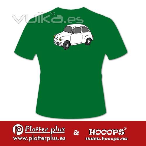 Camisetas Hooops del 600 en Plotterplus, una mezcla de objetos cotidianos y colores intensos en la coctelera, un ...