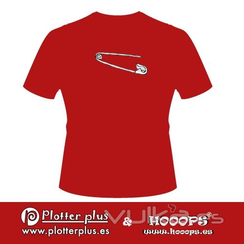 Camisetas Hooops imperdible en Plotterplus, una mezcla de objetos cotidianos y colores intensos en la coctelera, un ...