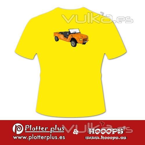 Camisetas Hooops meharil en Plotterplus, una mezcla de objetos cotidianos y colores intensos en la coctelera, un ...