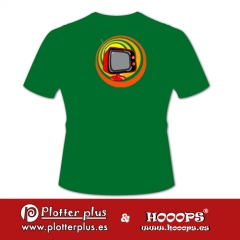 Camisetas hooops pop tv en plotterplus, una mezcla de objetos cotidianos y colores intensos en la coctelera, un ...