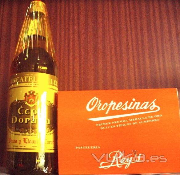 Un magnifico regalo para el final de unas vacaciones, Oropesinas y Moscatel, todo el sabor de Oropesa
