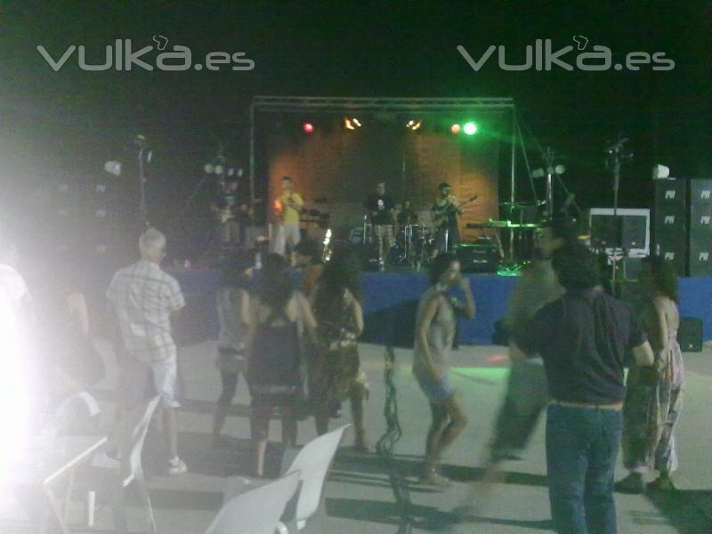 actuacion de la banda del trigre sonido  PH SOUNDS