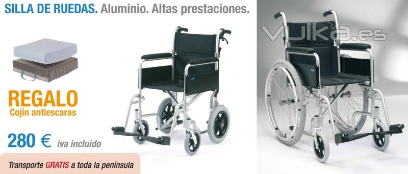 sillas de ruedas plegables