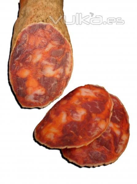 Embutidos Ibricos de Bellota Nobleza Charra, Chorizo Ibrico de Bellota, elaborado con magro ibrico de bellota ...