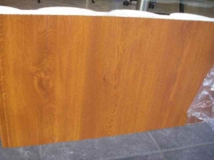 Panel sndwich imitacin teja con inferior en imitacin madera