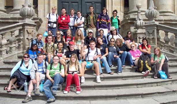 Foto de grupo en una de nuestras excursiones organizadas