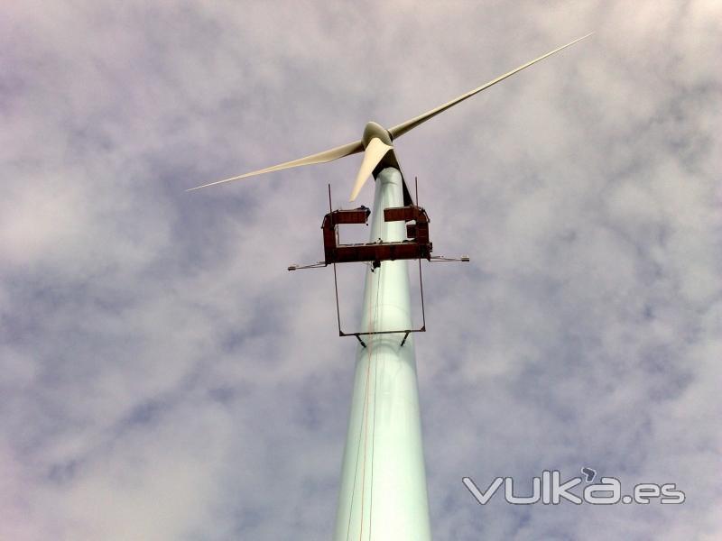 Equipo de acceso a aerogenerados