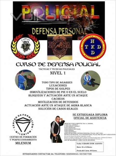 curso de defensa policial