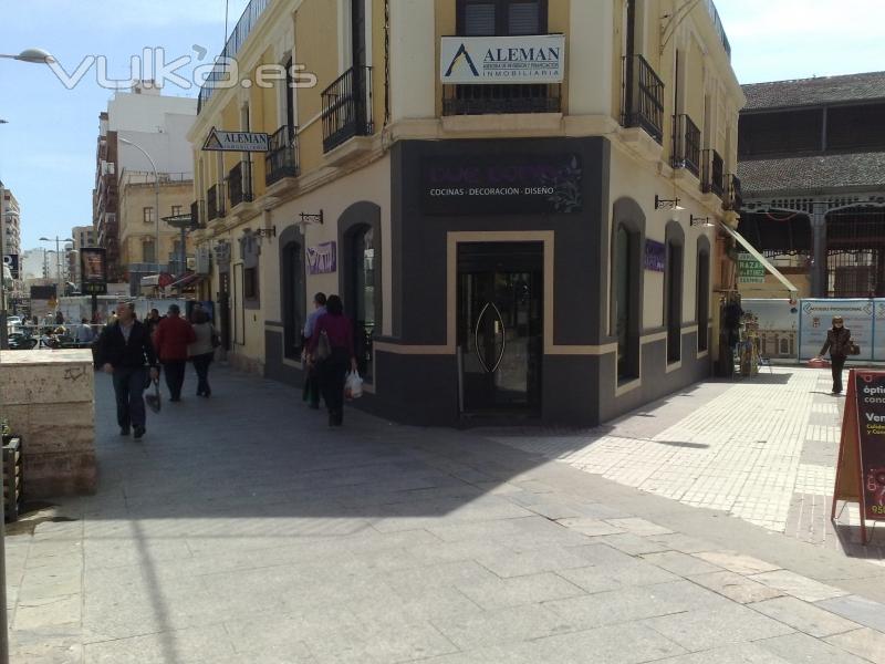 Fachada de la tienda