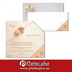 Invitaciones de boda clsicas e informales en imprenta plotterplus