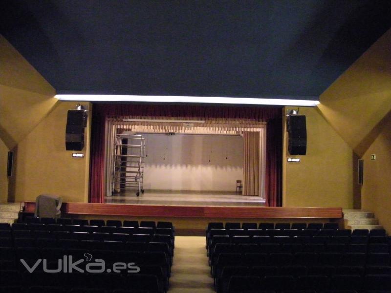 Instalacin Audiovisual en el Colegio Carmelitas de Cartagena (Murcia)