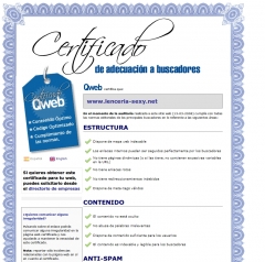 Qweb. Certificado online