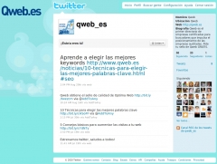 Qweb en Twitter