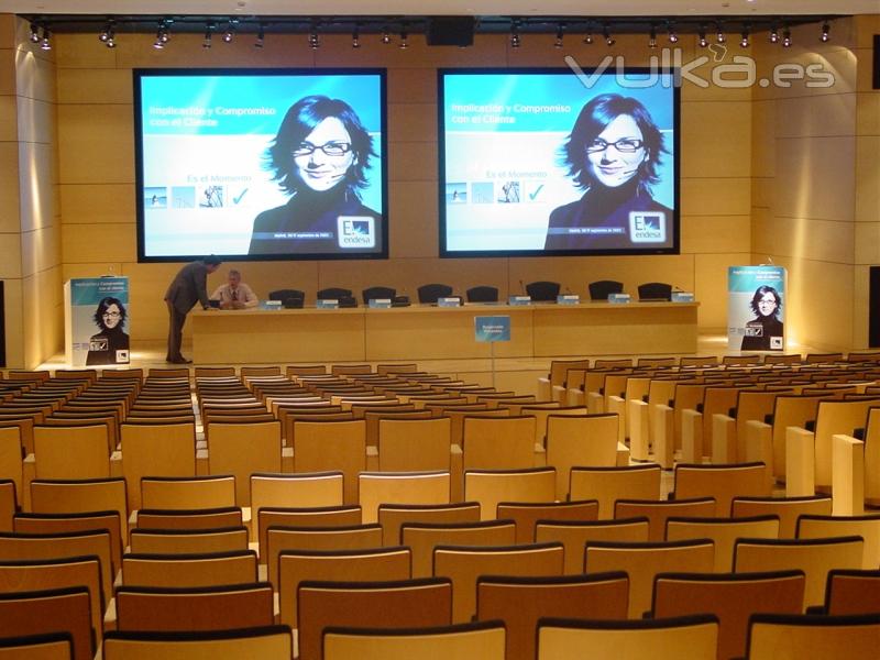 Salón de Actos de la sede social de Endesa (Madrid)