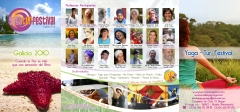 Yogatur festival galicia - exterior folleto