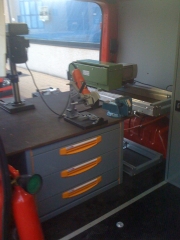Equipamiento para herrador de caballos