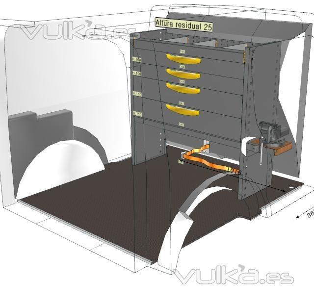 EQUIPAMIENTO INTERIOR EN RENAULT KANGOO