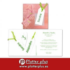 Invitaciones de boda seleccion en imprenta plotterplus