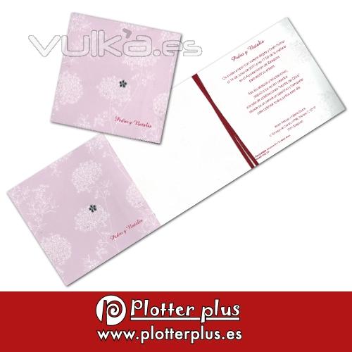 Invitaciones de boda seleccin en Imprenta Plotterplus